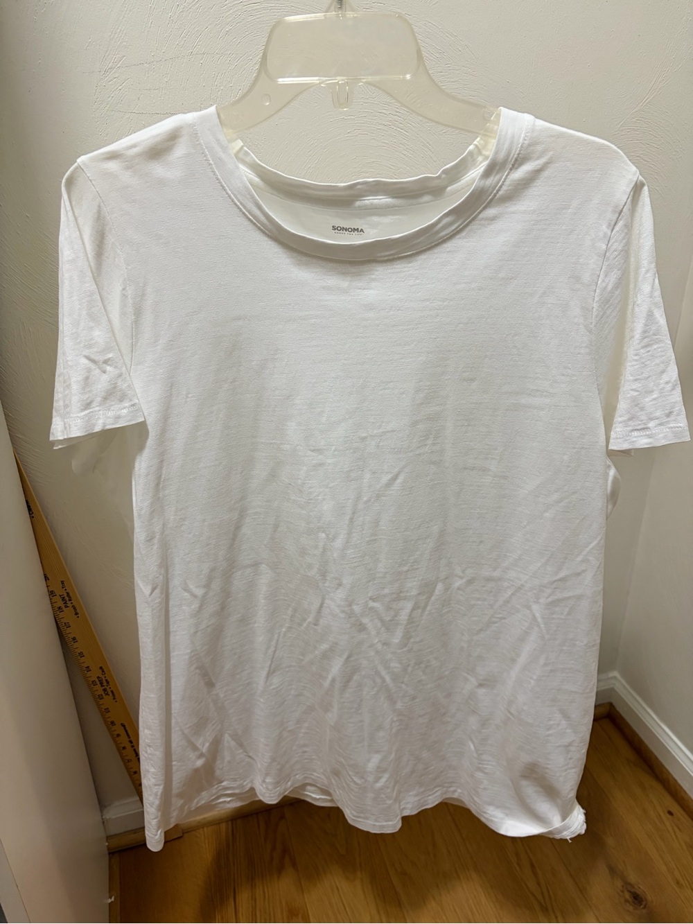 Sonoma Women’s White Short Sleeve Crewneck Tee